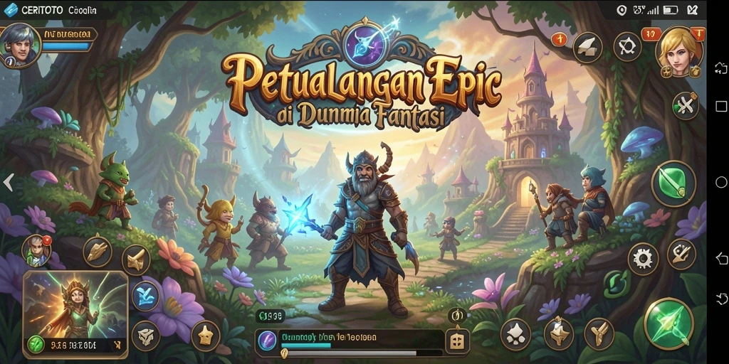 Tampilan gameplay <strong>CERITOTO</strong> yang menegangkan dan menarik.