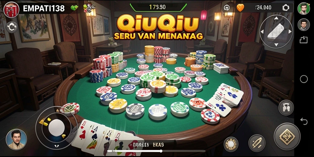 Gameplay QiuQiu yang seru dan menantang