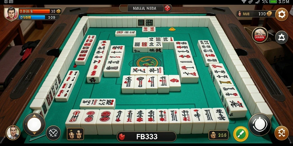 Tampilan gameplay FB333 yang menarik dalam permainan Mahjong.