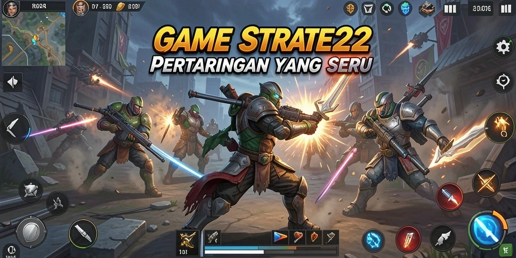 Tampilan gameplay RARA22 dengan strategi SLG yang menarik.